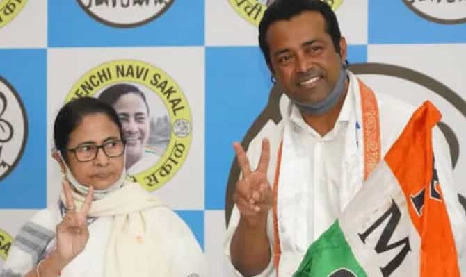 Leander Paes: टेनिस स्टार लिएंडर पेसचा तृणमूल काँग्रेसमध्ये प्रवेश