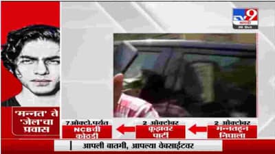 Aryan Khan Released | आर्यन खानचा मन्नत ते जेलचा प्रवास नेमका कसा होता ?