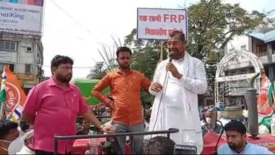 सहकारमंत्री आणि त्यांचा पीए तीन टप्प्यात पगार घेणार का? एकरकमी  FRP वरुन सदाभाऊ खोतांचा सवाल