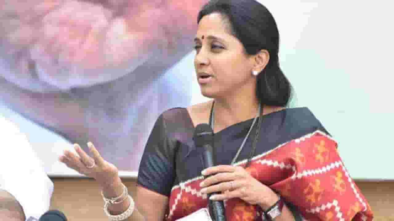 मंत्र्यांच्या राजीनाम्यावरून कळतंय सरकारवर विश्वास नाही, उत्तर प्रदेशबाबत सुप्रिया सुळेंचं मोठं वक्तव्य