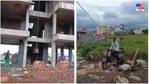 Video: विटा इमारतीवर नेण्यासाठी देसी जुगाड, स्कुटरचा वापर करुन भन्नाट आयडिया!