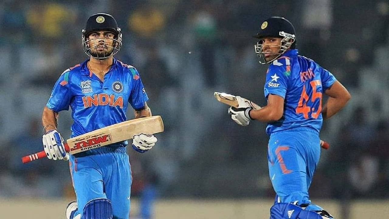 त्यानंतर भारताकडून 2014 च्या टी20 विश्वचषकात रोहित आणि विराटने वेस्टइंडीजविरुद्ध 106 धावांची भागिदारी केली होती. 
