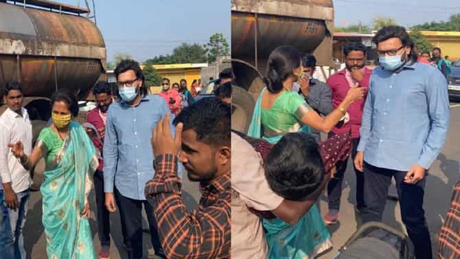 पक्ष वेगळे भावना सारखी, सुप्रिया सुळे आणि हर्षवर्धन पाटलांच्या मुलाची अपघातग्रस्तांना एकत्र मदत