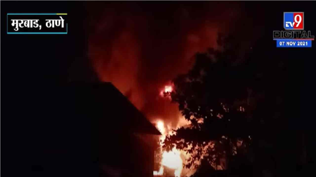 Thane Fire | मुरबाडमध्ये प्लास्टिक कंपनीला भीषण आग, आगीचं कारण अस्पष्ट