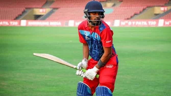 8 चेंडूत ठोकल्या 40 धावा, रहाणे-शॉसमोर छत्तीसगडचा फलंदाज पडला भारी, मुंबईचा संघ 1 रनने पराभूत