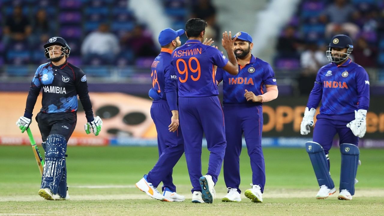 India vs Namibia T20 world cup Result: स्पर्धेचा शेवट गोड, भारताचा नामिबीयावर 9 गडी राखून विजय
