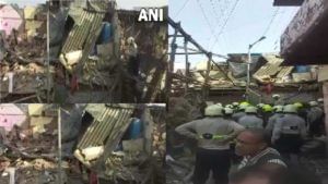 Mumbai Antop Hill : मुंबईच्या अँटॉप हिल परिसरात घर कोसळलं, 9 जणांना बाहेर काढण्यात यश