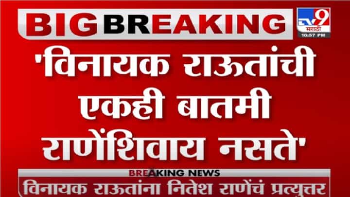 Nitesh Rane | राणे मंत्री झाले, राऊत खासदारकीमध्येच - नितेश राणे Nitesh Rane | राणे मंत्री झाले, राऊत खासदारकीमध्येच - नितेश राणे
