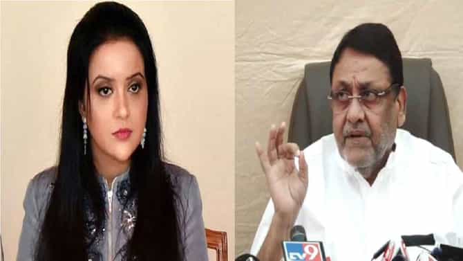 वेळ आली तर तुमची काळी संपत्ती आज ना उद्या काढणार, नवाब मलिक यांचा अमृता फडणवीसांना इशारा