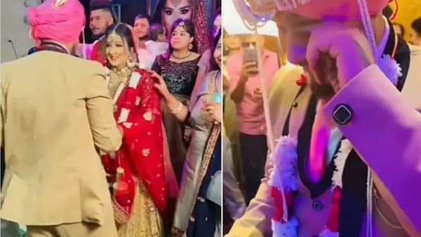 Video : लग्न समारंभात नवरीऐवजी नवऱ्याच्याच डोळ्यात अश्रू! व्हिडीओ व्हायरल