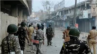 VIDEO | त्रिपुरा घटनेच्या निषेधार्थ सुरु असलेल्या मालेगावात बंदला गालबोट, आंदोलकांकडून दगडफेक