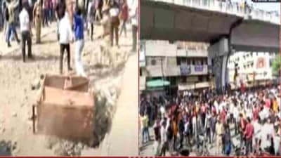 अमरावतीत 144 कलम लागू, जमावानं टपरी जाळली, पोलिसांकडून अश्रूधूराचा वापर