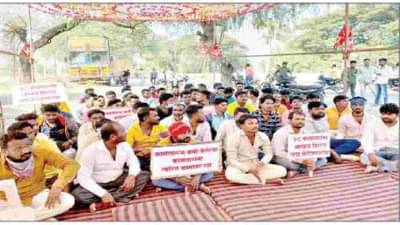 औरंगाबादच्या व्हेरॉक पॉलिमरविरोधात उपोषण सुरूच, 48 कामगारांना कामावर घेण्याची मागणी