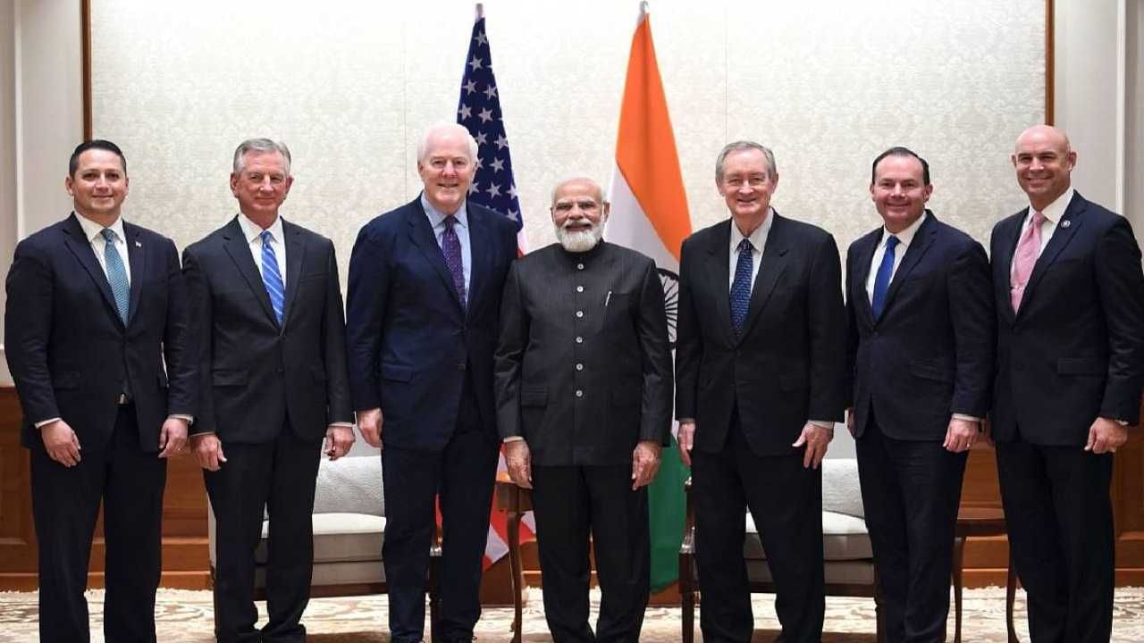 अमेरिकन शिष्टमंडळाने घेतली पंतप्रधान मोदींची भेट; इंडो-पॅसिफिक क्षेत्रासह अनेक महत्त्वाच्या मुद्द्यांवर चर्चा