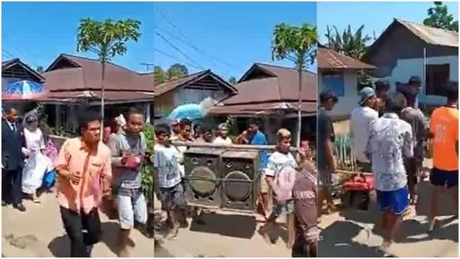 VIDEO | DJ ला गाडी नसल्याने मुलांचं जुगाड, साऊंड खांद्यावर घेऊन वरात गाजवली, Video पाहून IPS म्हणाले, लग्नात नो कॉम्प्रोमाईज