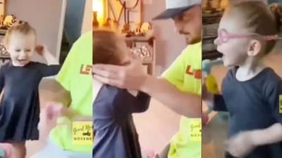 Viral Video | पहिल्यांदा चष्म्याने जग स्पष्टपणे पाहिले, चिमुकलीच्या चेहऱ्यावरील आनंद पाहून तुम्हालाही आनंदाश्रू येतील