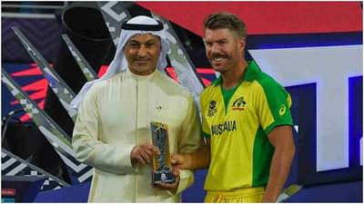 T20 WC : डेव्हिड वॉर्नरने कर्णधाराचा शब्द राखला, फिंचने केलेली भविष्यवाणी खरी ठरवली