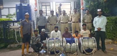 Nashik|पैल्या धारंच्या प्रेमानं साला...हळदीत गाणं वाजलं अन् लग्नाआधीच नवरदेवाची पोलिसांनी काढली वरात!