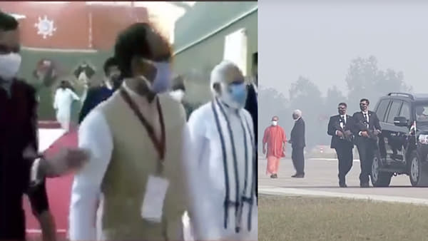 Video: शिवराजसिहांना रोखलं तर योगींना पायी चालवलं? मोदींसोबतचे हे दोन video का चर्चेत? काँग्रेसकडून ट्विट