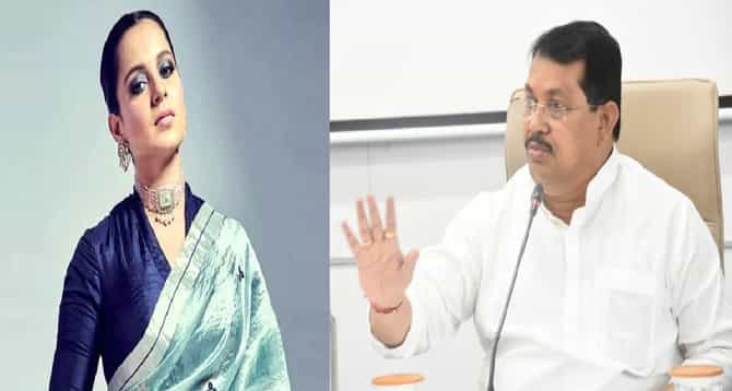 एखाद्या नाचीनं महात्मा गांधींवर बोलणं म्हणजे सूर्यावर थुंकण्यासारखं, मंत्री विजय वडेट्टीवारांनी कंगनाला फटकारलं