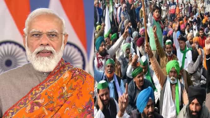 Modi On Farm Laws: पहिल्या टर्ममध्ये जमीन अधिग्रहण आता कृषी कायदे, जेव्हा शेतकऱ्यांपुढं मोदी सरकार बॅकफुटवर आलं