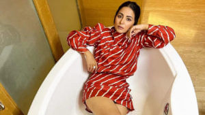 Hina Khan | हिना खानने बाथटबमध्ये केलं फोटोशूट, बोल्ड फोटोंनी घातलाय सोशल मीडियावर धुमाकूळ!