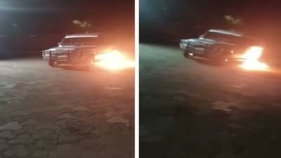 Swabhimani Protest | स्वाभिमानीच्या आंदोलनाला हिंसक वळण, अज्ञातांकडून बुलडाणा तहसीलदाराची जीप जाळण्याचा प्रयत्न