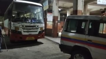 Video : पुढं पोलीस गाडी, मागं एसटी, औरंगाबादमध्ये 10 दिवसानंतर धावली पहिली बस