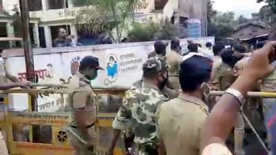 सातारा जिल्हा बँक निवडणुकीत राडा?, शशिकांत शिंदे-ज्ञानदेव रांजणे समर्थकांमध्ये वादावादी