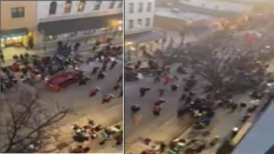 VIDEO | ख्रिसमस परेडमध्ये कार घुसली, पाच जणांचा चिरडून मृत्यू, 40 हून अधिक जखमी