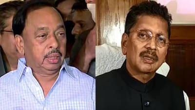 नारायण राणे म्हणाले, दीपक केसरकर शेंबडे आमदार; केसरकर म्हणतात, सिंहासनाला हादरे दिले म्हणून...