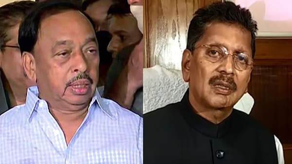नारायण राणे म्हणाले, दीपक केसरकर शेंबडे आमदार; केसरकर म्हणतात, सिंहासनाला हादरे दिले म्हणून...