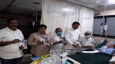 ICU मृत्यूपूर्वी आयसीयूमध्ये केलं पुस्तकाचं प्रकाशन, नागपुरातल्या दंदे रुग्णालयातील घटना, नाना पटोले यांची उपस्थिती