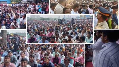 ST Workets Strike : ठाकरे सरकारडून पगारवाढीची घोषणा, एसटी कर्मचारी मात्र विलीनीकरणावर ठाम