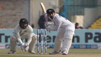Ind vs NZ, Live 1st Test, Day 1 Score : खराब प्रकाशामुळे वेळेच्या आधीच खेळ समाप्त, भारताच्या 258 धावा, चार गडी बाद