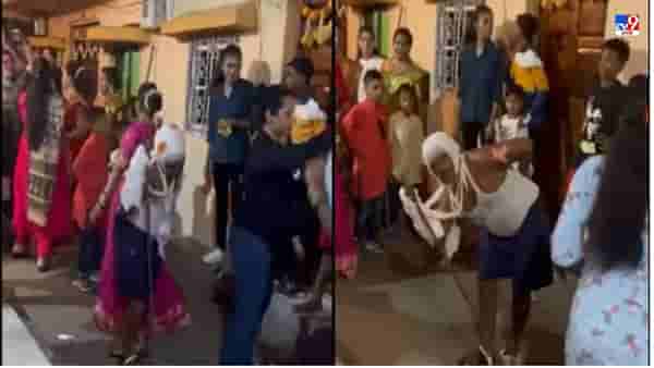 Video: अंगाला जखमा, हातात काठी, गळ्यात सलाईनची बाटली, तरीही लग्नात जबरदस्त डान्स, पाहा लग्नातील भन्नाट व्हिडीओ