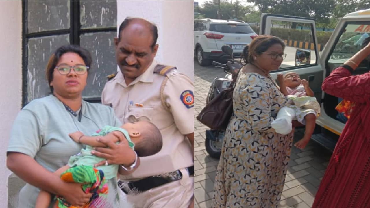 आईच्या मृतदेहावर छातीला बिलगलेली 9 महिन्यांची पोर, पायाला काच रुतून जखमी, अमरावतीतील अंगावर काटा आणणारा प्रसंग