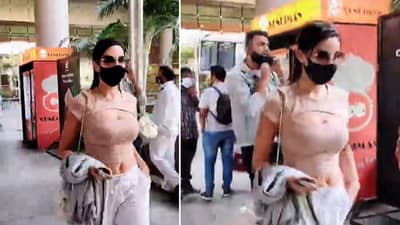 Video | नको तिथेच बरोबर कट कसा?, नोरा फतेहीचा टॉप पाहून भडकले चाहते, पाहा व्हिडीओ...