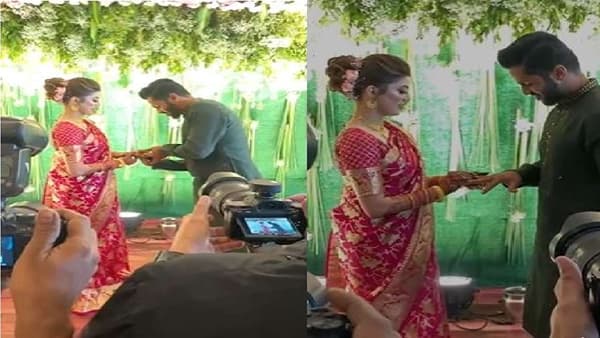 भारतीय क्रिकेट संघाचा वेगवान गोलंदाज शार्दुल ठाकूरचा गर्लफ्रेन्ड मिताली पारुलकरसोबत साखरपुडा झाला आहे. हा साखरपुडा मुंबईतील वांद्रे-कुर्ला कॉम्प्लेक्समध्ये पार पडला. त्याचा एक व्हिडीओही व्हायरल होत आहे. या साखरपुड्याच्या कार्यक्रमात परिवारातीलच लोक उपस्थित होते.