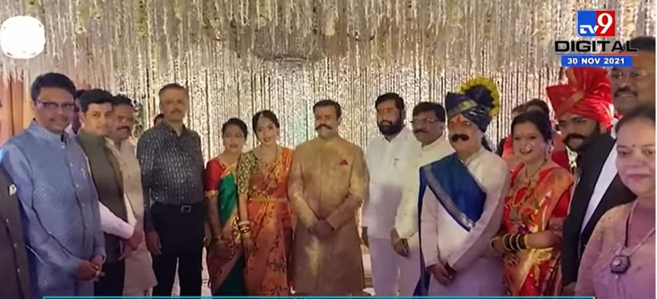 Purvashi Raut Wedding | संजय राऊत यांची कन्या पूर्वशीच्या लग्नाला दिग्गजांची उपस्थिती