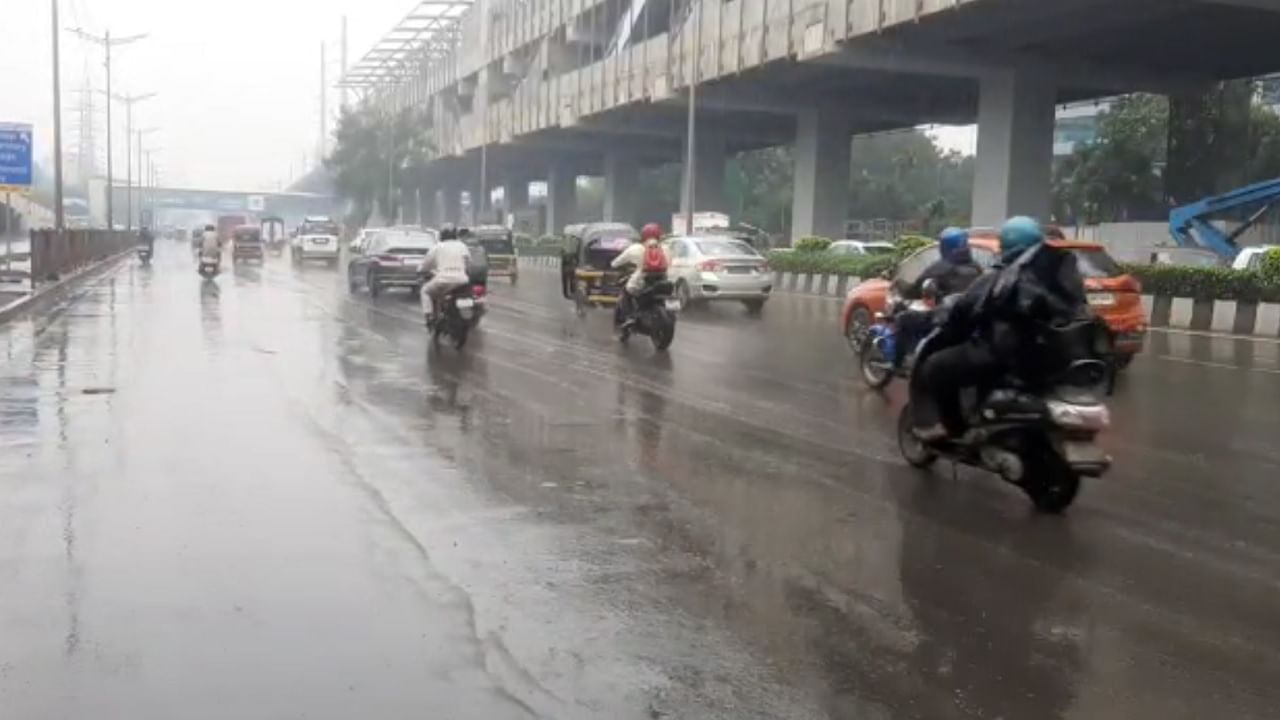 Mumbai Rains : अवकाळी पावसानं मुंबईकरांची तारांबळ, हवामान विभागाचा अंदाज खरा ठरला, राजधानीसह पालघरमध्ये पाऊस सुरु