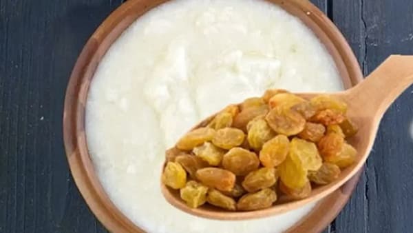दही आपल्या आरोग्यासाठी अत्यंत फायदेशीर आहे. यामुळेच आपल्या दररोजच्या आहारामध्ये दह्याचा समावेश असला पाहिजे. मात्र, तुम्हाला हे माहीती आहे का? की, दही आणि मनुकेसोबत खाणे देखील आरोग्यासाठी खूप फायदेशीर आहेत. यामुळे आपल्या आरोग्याच्या अनेक समस्या दूर होण्यास मदत मिळते.