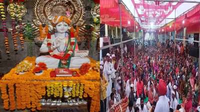 पैठणः ज्ञानेश्वर माऊलींच्या समाधी सोहळ्याला हजारो भाविकांची उपस्थिती, किरणोत्सवाचा देखणा सोहळा