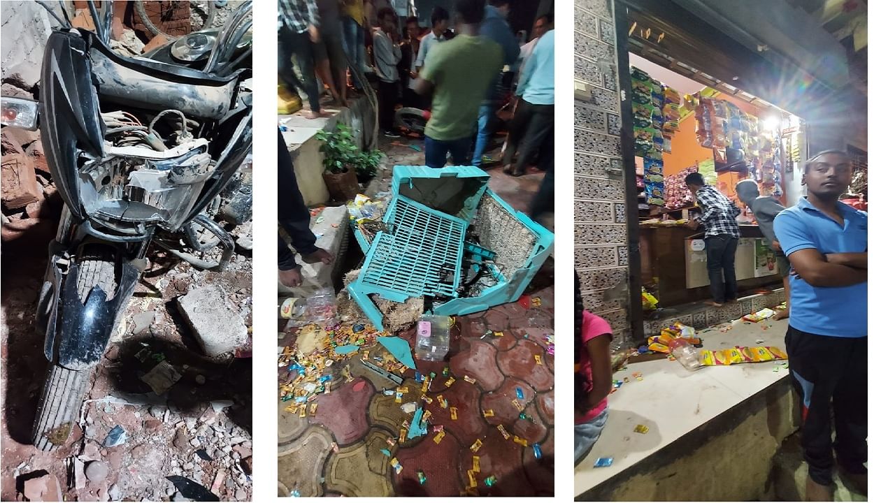 औरंगबादमधील रांजणगावातल्या किराणा दुकानात टोळक्याचा धुडगूस, 10 ते 12 दुचाकी फोडल्या, दोन महिला जखमी