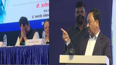 मी केंद्रात कॅबिनेट मंत्री व्हाया देवेंद्र फडणवीस, नारायण राणेंनी मंत्रिपदाचं सिक्रेट सांगताच फडणवीसांनी जोडले हात