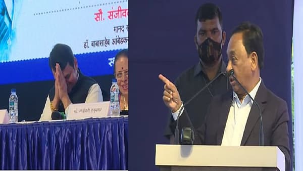 मी केंद्रात कॅबिनेट मंत्री व्हाया देवेंद्र फडणवीस, नारायण राणेंनी मंत्रिपदाचं सिक्रेट सांगताच फडणवीसांनी जोडले हात