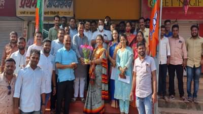 Sindhudurg : भाजपाचा शिवसेनेला धक्का, राणे पती-पत्नी भाजपात दाखल