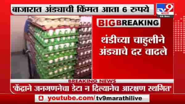 Eggs Prices | ऐन थंडीत अंडी महाग, अंड्याची किंमत आता 6 रुपये