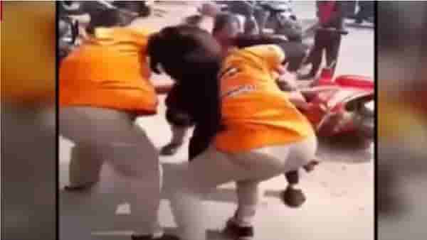 Nagpur Video | कपड्यांवर पेट्रोलचे थेंब उडाल्याने वाद, पंपावरील महिला कर्मचाऱ्यांची तरुणीला मारहाण