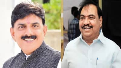 Sanjay Savkare : जळगावातील भाजप आमदाराच्या पोस्टरवर एकनाथ खडसेंचा फोटो; समर्थकांकडून दुसऱ्या वर्षीही भाजप नेते गायब, राजकीय चर्चांंना उधाण